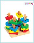 4 Sets of Column Building Block