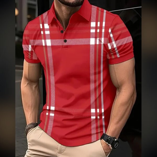 Code: 115 (Red) Premium China Polo | CraftSohor Polo Shirt