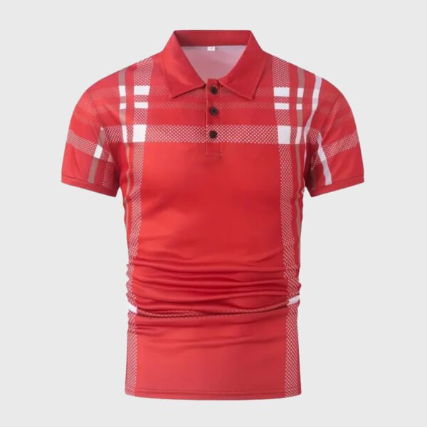 Code: 115 (Red) Premium China Polo | CraftSohor Polo Shirt - Image 2