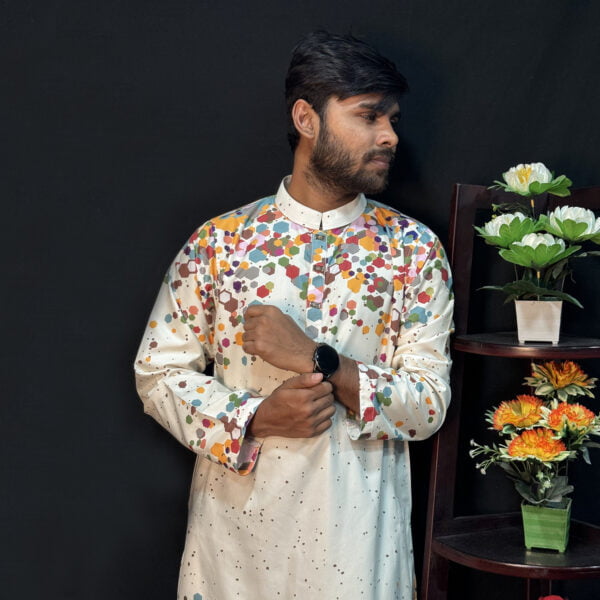 Code: CTP-1001 CraftSohor Men’s Exclusive & Premium Quality  Panjabi