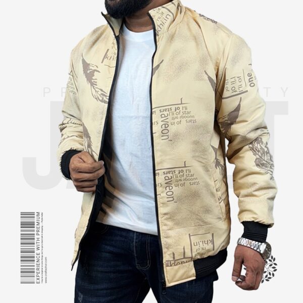 Code: S-404 (KHAKI)| Premium Pedding Jacket for Men’s