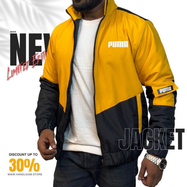 Code: C-502 (YELLOW-P) | Premium Pedding Jacket for Men’s - Image 3