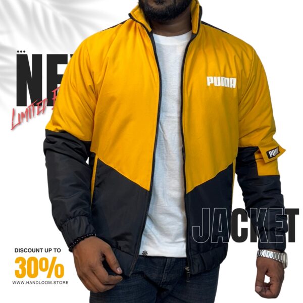 Code: C-502 (YELLOW-P) | Premium Pedding Jacket for Men’s