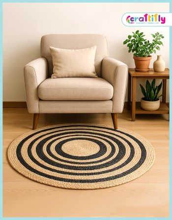 36 inch Chaka Jute Floor Mat1