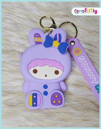Zipper Key Wallet Coin coin bag