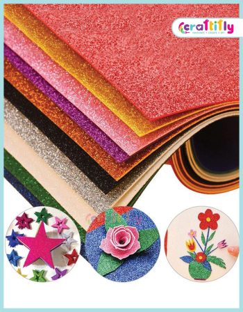 Glitter Craft Eva Foam